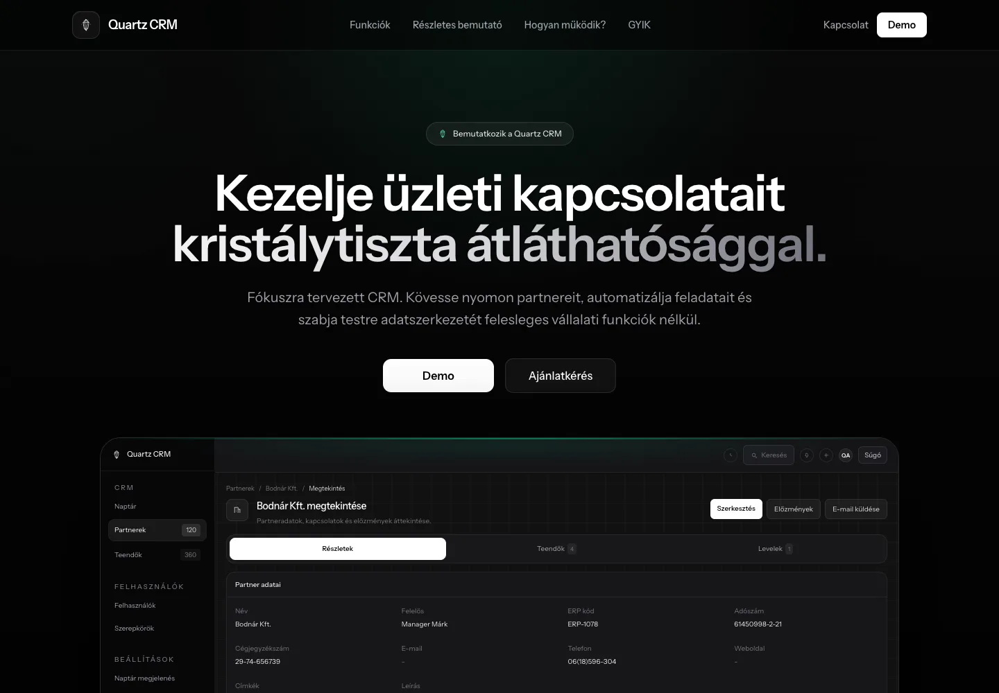 Quartz CRM